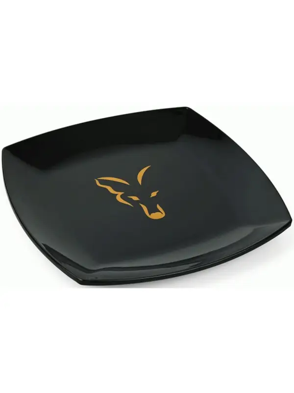 Livrare expres Fox, Farfurie Patrata, Neagra