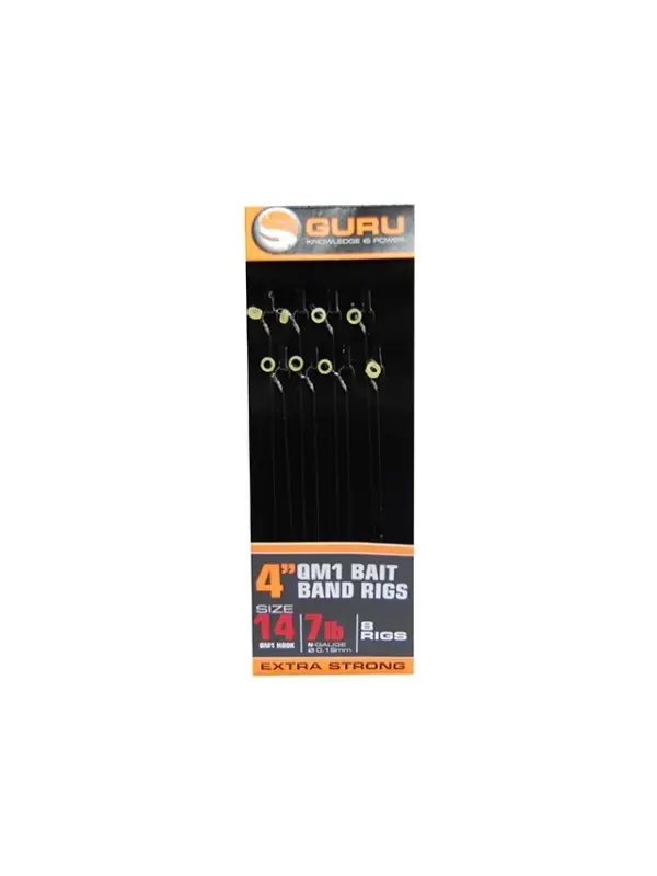 Montura Bait Bands, Guru, Carlig QM1 Nr.14/0.19 mm/10 cm. Ieftin