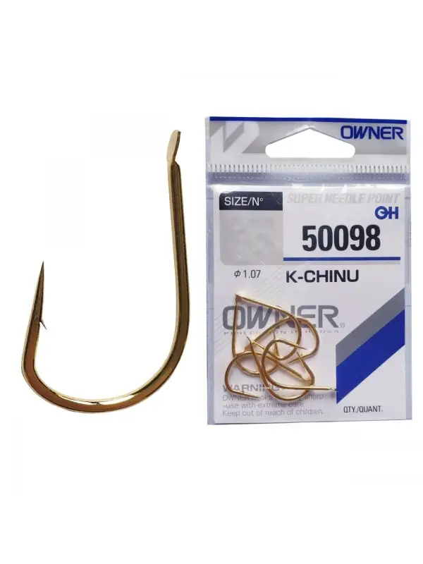 Disponibil imediat Carlige Owner K-Chinu 50098 Stationar (Crap, Caras, Platica, etc.)