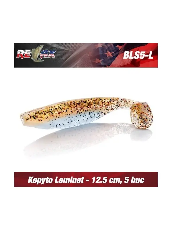 Shad Relax, Kopyto Laminat,12.5 cm, 5buc/plic Ofertă de sezon