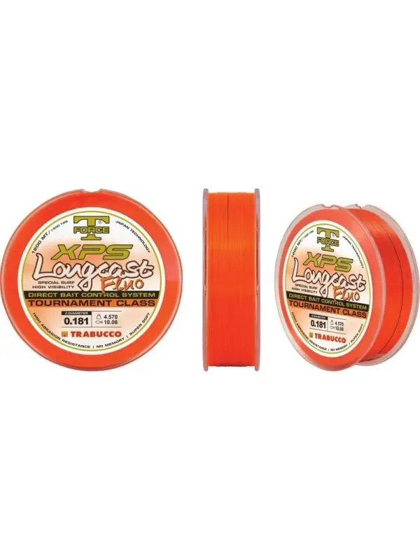 Fir Trabucco, XPS Longcast, 1200mt, Hi-Vis Orange Ofertă de sezon