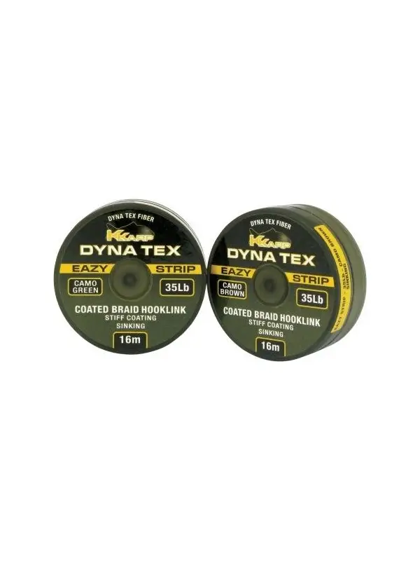 Cel mai bun preț Fir cu camasa K-Karp - DynaTex Eazy Strip Camo Green 16m/45Lb