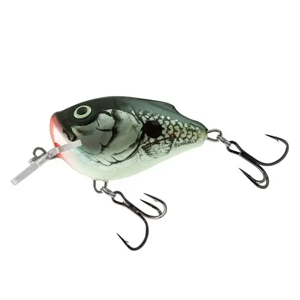 Salmo, Vobler Squarebill, HGS - Holo Grey Shiner, Floating, 6cm, 21gr. Ofertă exclusivă