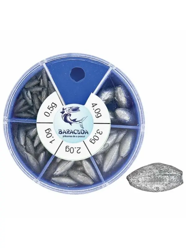 Preț promoțional Baracuda Set Greutati 0.5-4.0 gr. Culisanti