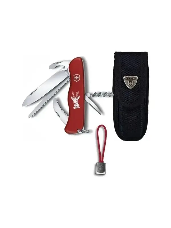 Nu rata Victorinox Cutit Buzunar Hunter Rosu VX0.8573