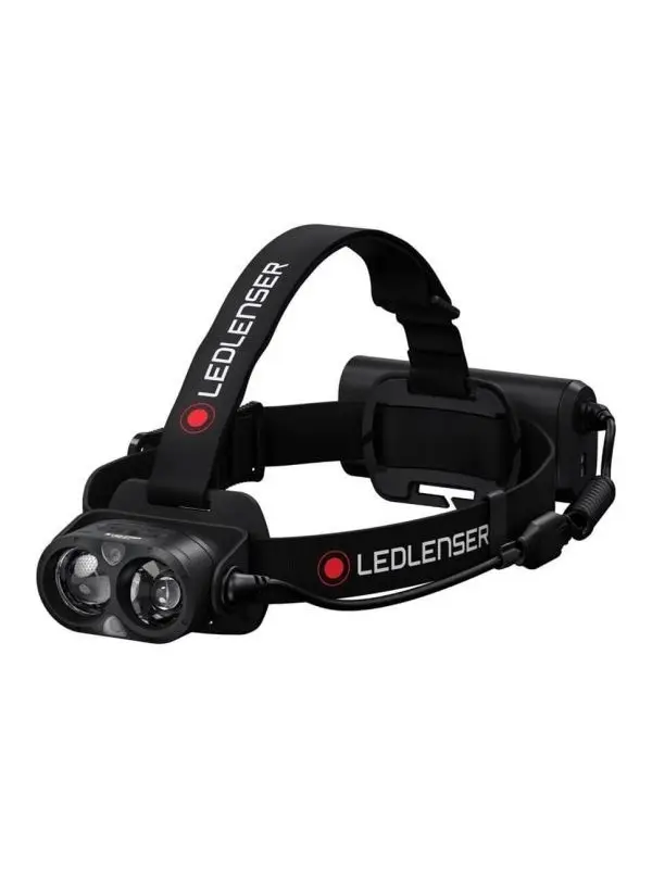 Reduceri Led Lenser Lanterna Cap H19R Core Black 3500LM + Cablu