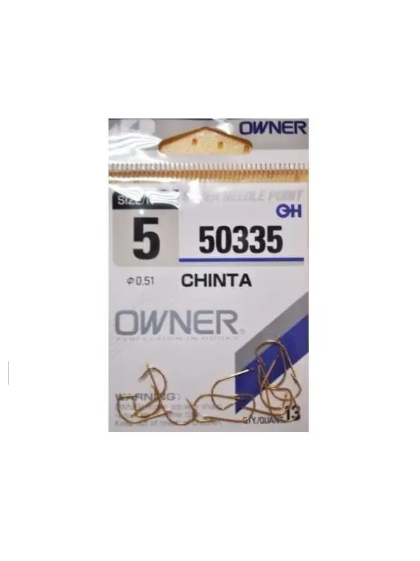 Cumpără online Owner Carlige 50335 Nr.3/12 buc. Auriu Semirotund