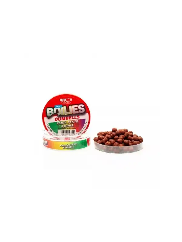 Reduceri Senzor Boilies Dumbells Method Feeder 6 mm/40 gr. Faina Peste & Krill