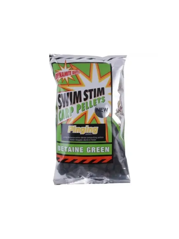 Dynamite Baits Pellete Pinging 900 gr. Swim Stim Betaine Green Retur ușor