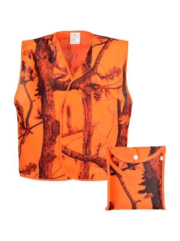 Ofertă limitată Treesco, Vesta Traque Camo Orange, Marime M/L