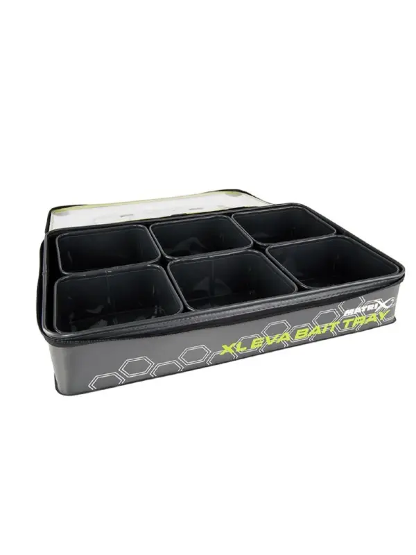 Plată securizată Matrix Geanta Momeli Eva XL Bait Tray 6 Cutii Incluse