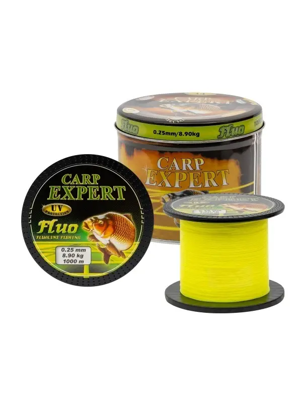 Ofertă specială Carp Expert, Fir Mono, Fluorescent UV Yellow, 300/1000mt