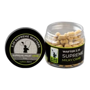 2.20 Baits, Supreme Wafter Natur, 6mm, Milky Crab 50 ml Popular