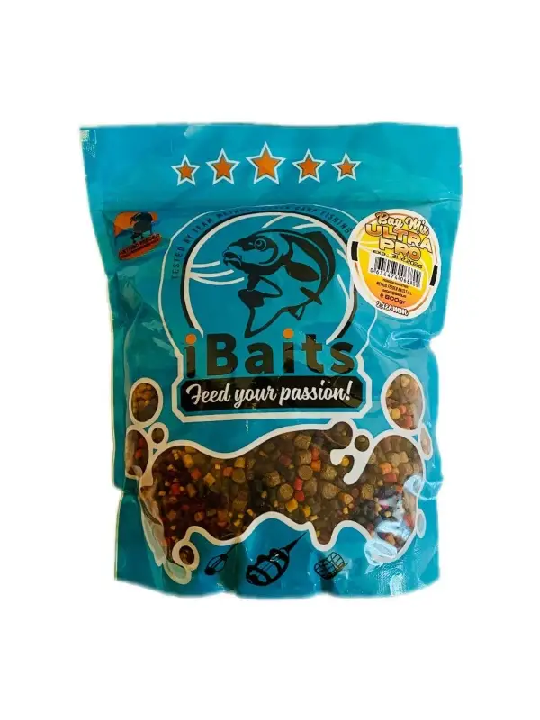 IBaits, Bag Mix, 800 gr/2-4-6 mm, Ultra Pro Calitate înaltă