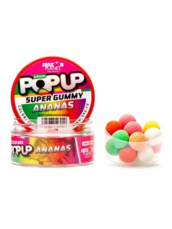 Vezi acum Senzor Pop-Up, Super Gummy, 14 mm, 30 gr.