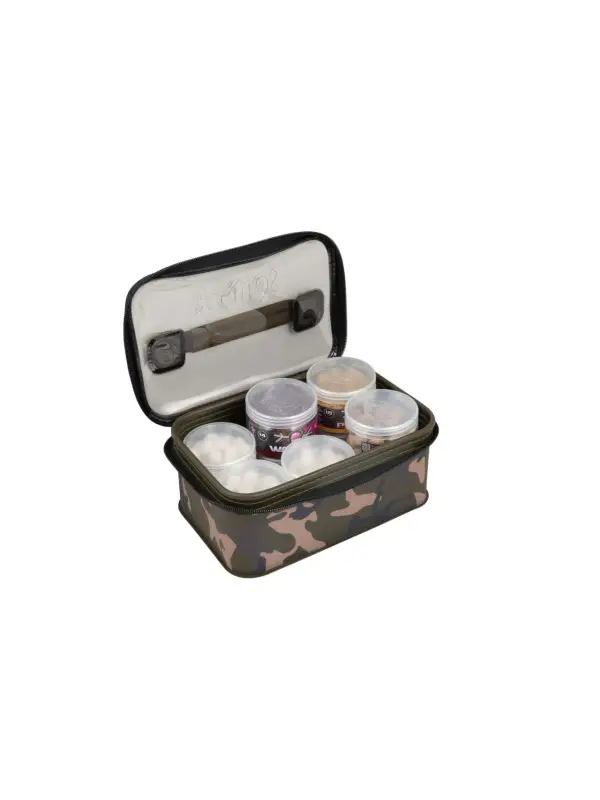 Fox, Borseta Aquos Camo, Bait Storage Calitate înaltă