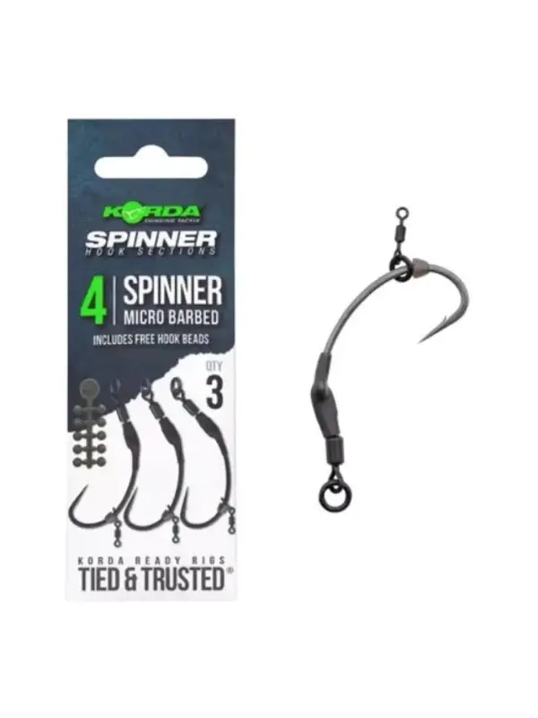 Korda, Montura Spinner, Hook Sections, 3 buc. Livrare rapidă