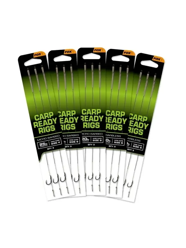 Reducere de preț Fox, Riguri Crap, Wide Gape, 3buc