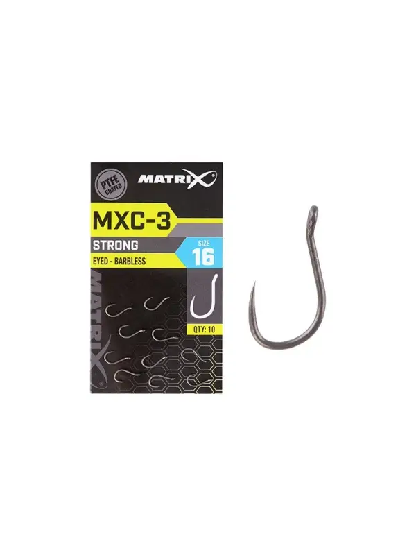 Matrix Carlige MXC-3, Barbless, 10 buc/plic Ofertă limitată