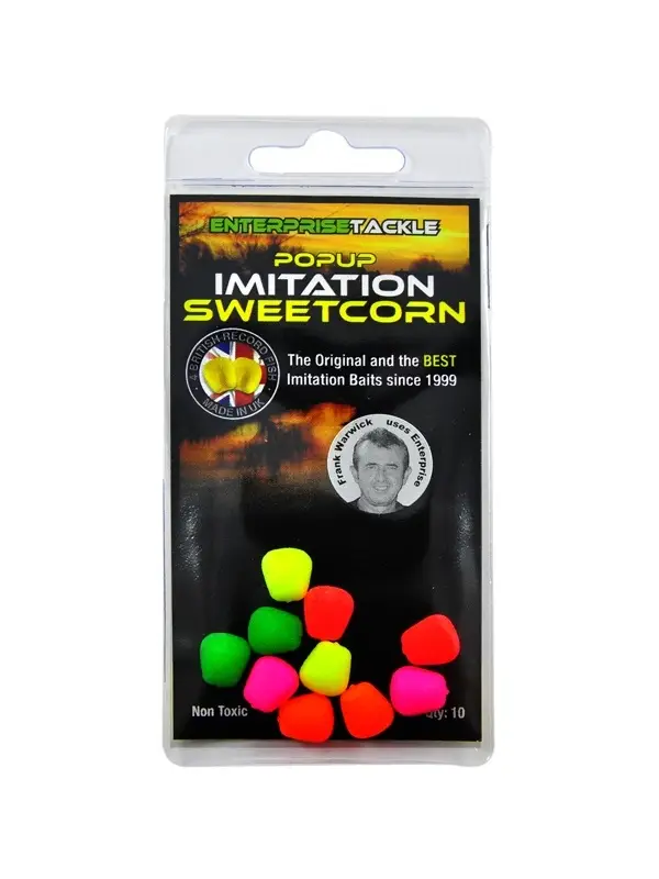 Retur gratuit Enterprise Tackle, Porumb Pop-Up Fluo, 10 buc/plic