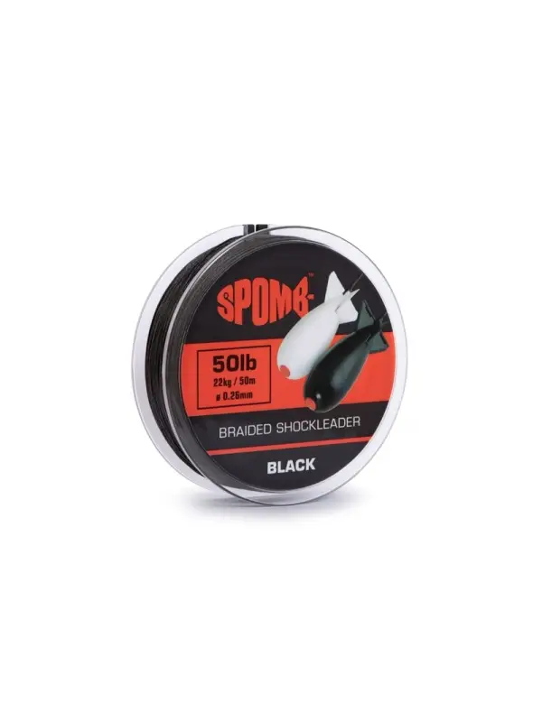Spomb, Fir Textil Inaintas, 22 kg/0.26mm/50mt, Negru Transport gratuit