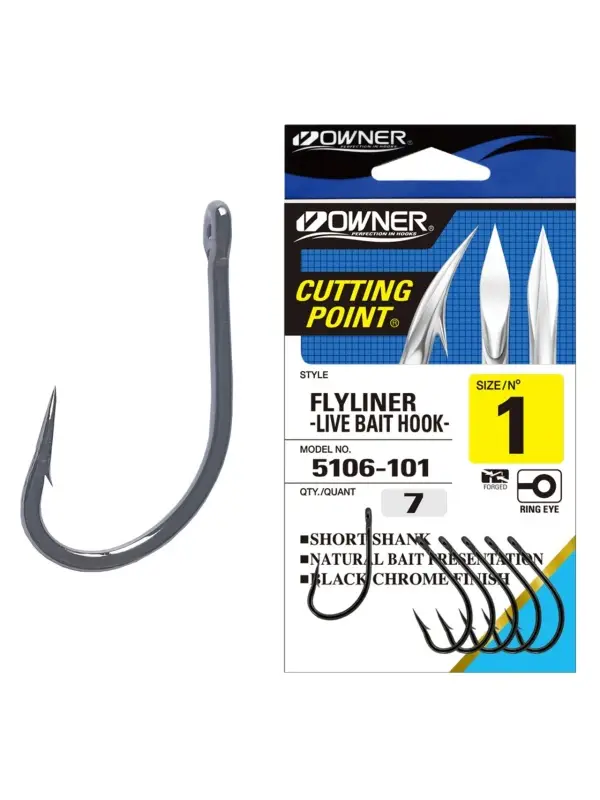 Cumpără acum Carlig Owner, Flyliner Live Bait, 5106