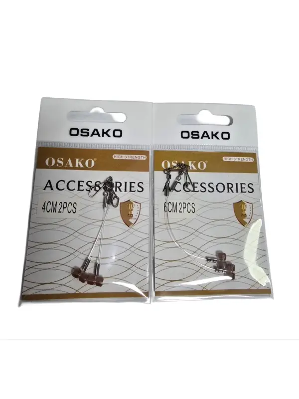 Ofertă de sezon Osako Antitangle Feeder 2 buc. Cu Agrafa Hook Snap