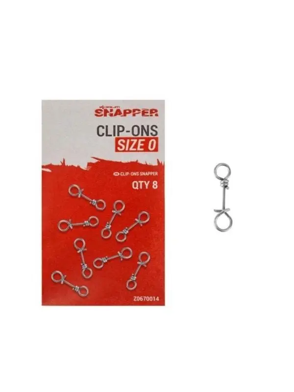 Korum Snapper Agrafe Clip-Ons Nr. 0/7 kg. Ofertă de sezon