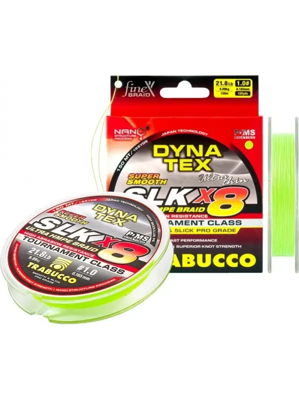 Trabucco Fir Textil Dyna-Tex SS Silk X8 150 mt. LG Tournament Class Ultima șansă