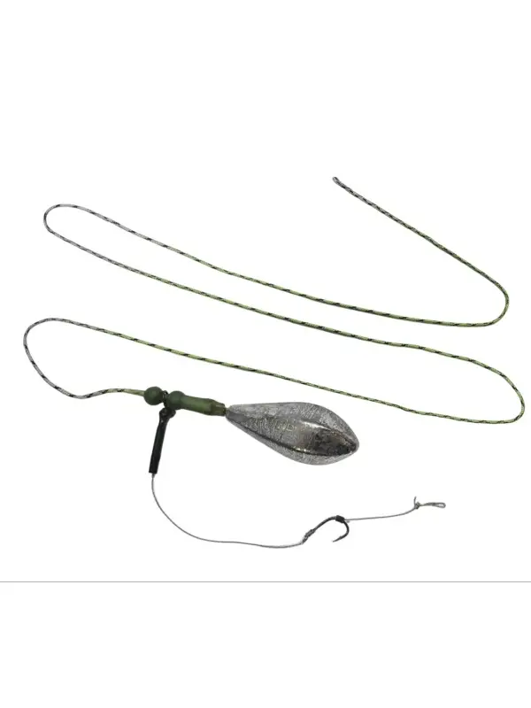 Reducere specială Montura Crap Helicopter Leadcore, Carlig Kurv Shank, 70 cm, 90 gr, Nr.4