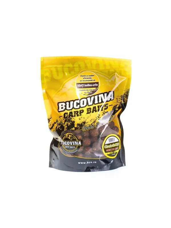 Bucovina Baits Boilies Grab & Go, Tare, 20 mm, 800 gr Reducere extra