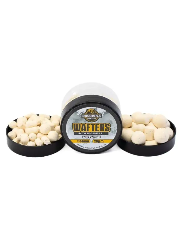 Bucovina Baits Wafters + Dumbell, Critic Echilibrat, 8-11 mm, 20 gr Livrare gratuită