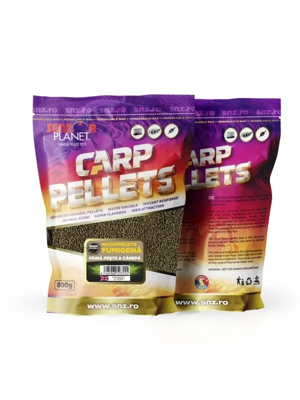 Senzor Micropelete Solubile, Fishmeal, Fumigena, 2mm, 800 gr Cel mai bun preț