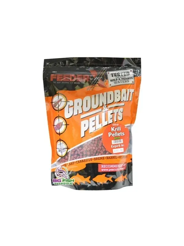 Cumpără acum Feeder X Pelete, 800 gr., Krill