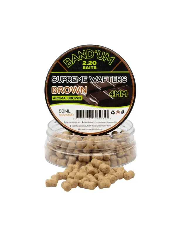 Preț promoțional 2.20 Baits Band' Um Wafter 4 mm/50 ml. Brown