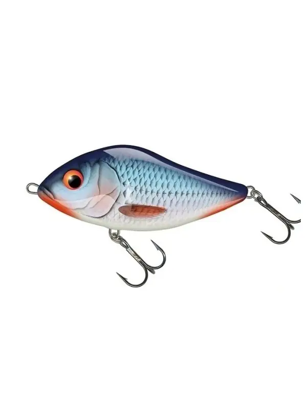 Expediere rapidă Salmo, Vobler Slider, BBS - Blue Bleeding Shad, Floating /Sinking, 5; 7; 10 cm