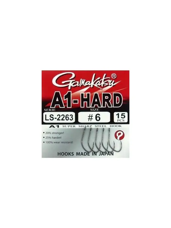 Gamakatsu Carlige A1 LS-2263 BL 15 buc/plic Ofertă