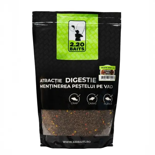 2.20 Baits Pelete 800 gr. Clasic Mix Vezi acum
