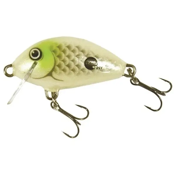 Popular Salmo, Vobler Tiny, Full White Scale (FWS), Sinking, 3cm, 2,5gr.