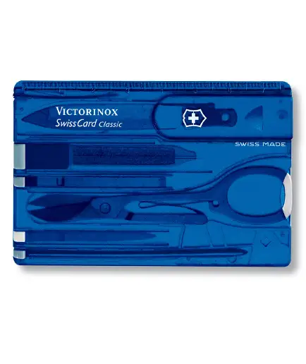 Nože Victorinox - Victorinox SWISS CARD 0.7122.T2 Ofertă specială
