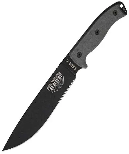 Cel mai vândut ESEE Model 6 Part Serrated