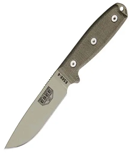 Retur ușor ESEE Model 4 Plain Edge
