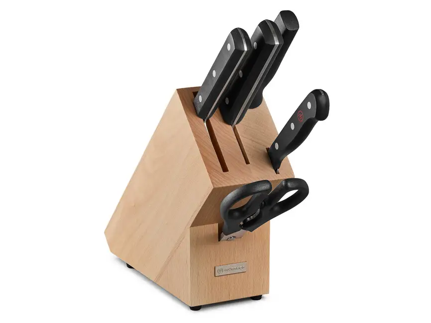 Preț redus Wüsthof GOURMET Bloc cu cuțite - 5 părți