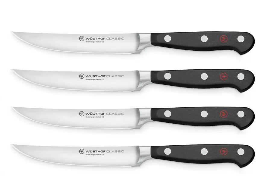 Chilipir Wüsthof CLASSIC Set de 4 cuțite pentru friptură