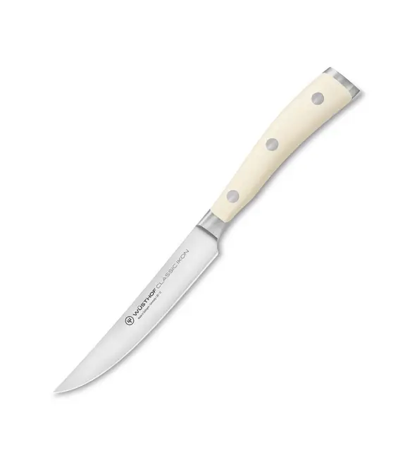 Disponibil imediat Wüsthof CLASSIC IKON créme Cuțit pentru friptură 12 cm