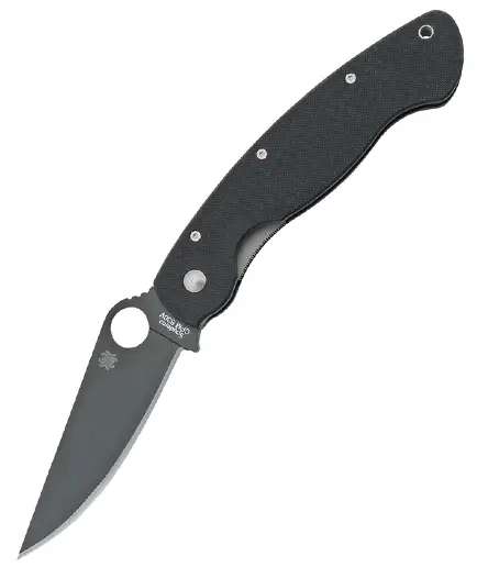 Preferatul clienților Modelul militar Spyderco SC36GPBK