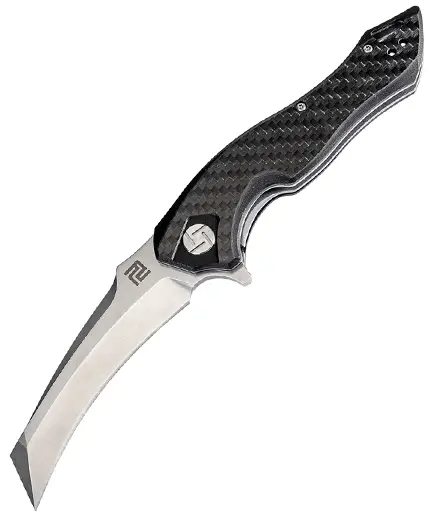 Nu rata Artisan Eagle Linerlock CF D2 ATZ1816PCF