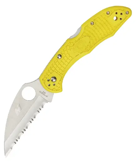 Expediere rapidă Spyderco Salt 2 Lockback Yellow SC88SWCYL2