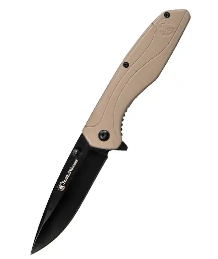 Smith & Wesson Linerlock Tan SW1084312 Ofertă de sezon