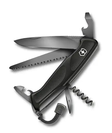 Victorinox Delémont RangerGrip 55 Onyx Black 0.9563.C31P Super ofertă
